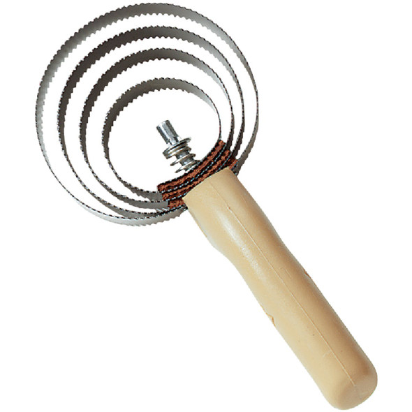 Decker Reversible Spiral Steel Curry Comb 15-S