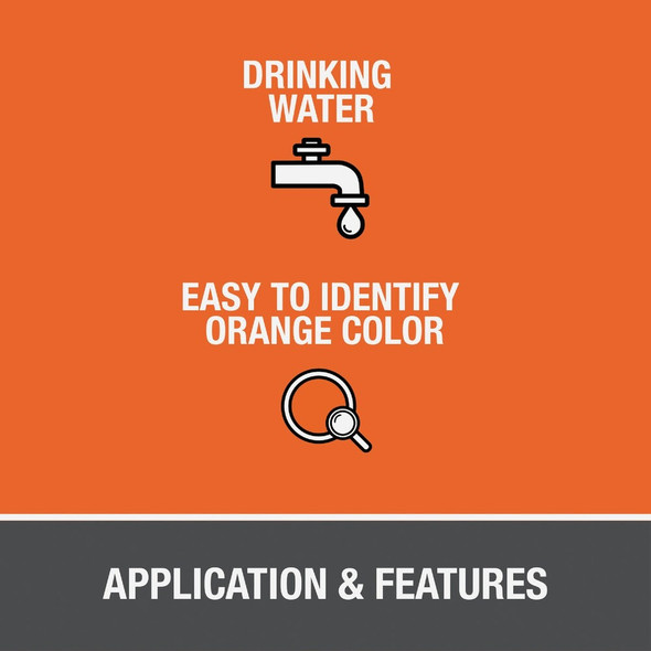 Oatey 4 Oz. Medium Bodied Orange CPVC Cement 31128 419834