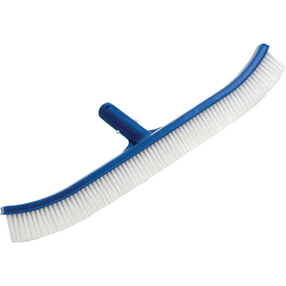Jed Pool 18 In. L. Polypropylene Bristles Plastic Frame Curved Wall Brush 70-260