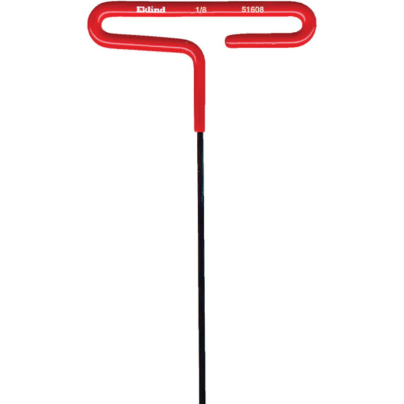 Eklind Standard 1/8 In. 6 In. Cushion-Grip Series T-Handle Hex Key 51608