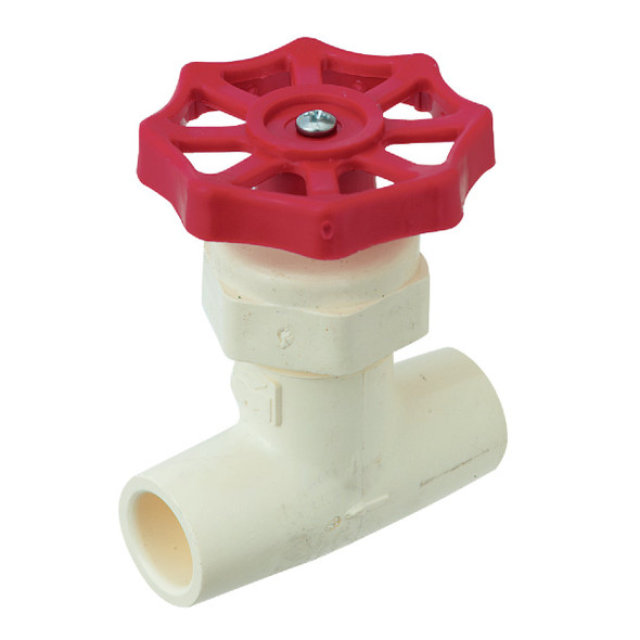 ProLine 1/2 In. Slip x 1/2 In. Slip CPVC Stop Valve 105-223