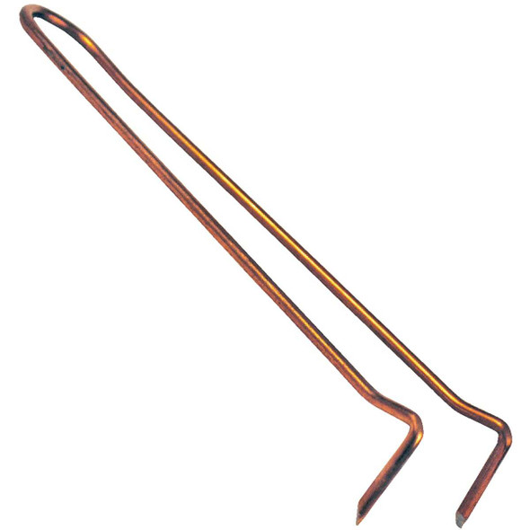 Oatey 3/4 In. x 6 In. Copper Pipe Hook (6-Pack) 33979