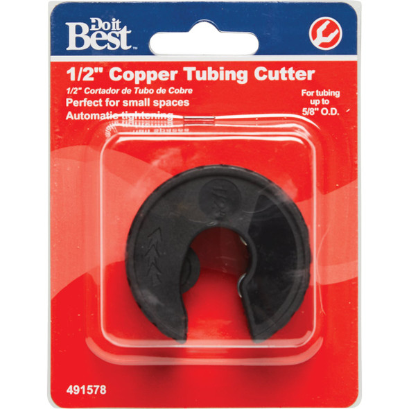 Do it Spring Loaded 1-2 In. Copper Tubing Cutter 491578 491578