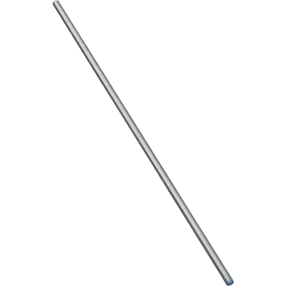 Hillman Steelworks 1-4 In. x 1 Ft. Steel Threaded Rod 11007 713259