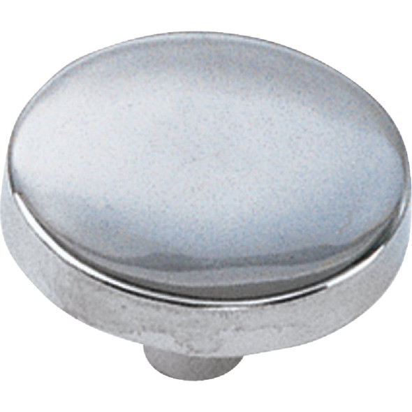 Laurey Tech Round 1-1/4 In. Dia. Chrome Cabinet Knob 34526