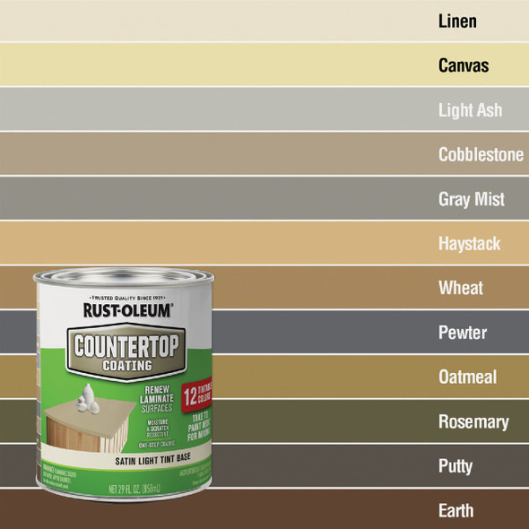 Rust-Oleum Tint Base Satin 25 LF x 2 Ft. Wide Countertop Coating 246068