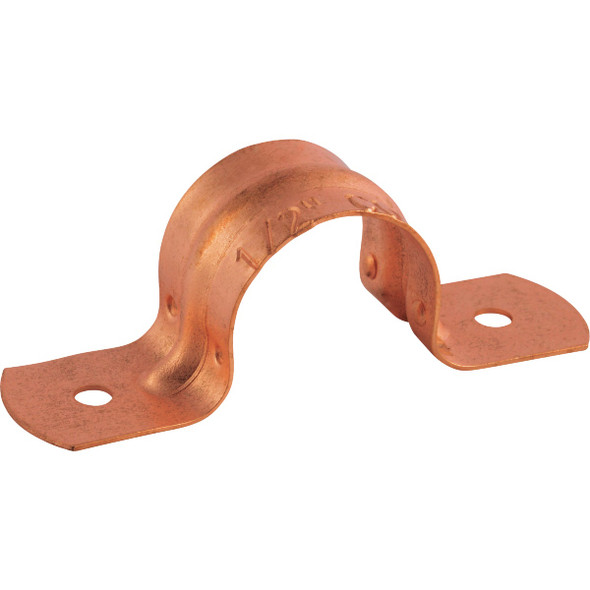 Holdrite 3/4 In. Copper Plated Steel Pipe Strap (5-Pack) CPS075Z5