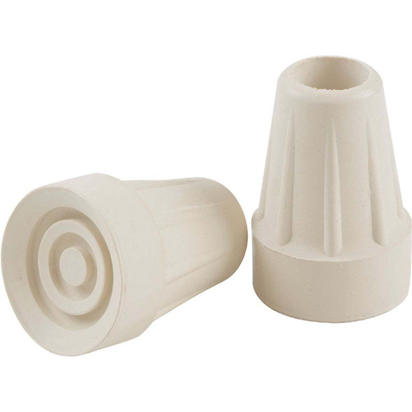 Do it Rubber Off-White 3/4 In. Crutch Tip (2-Pack) 209570