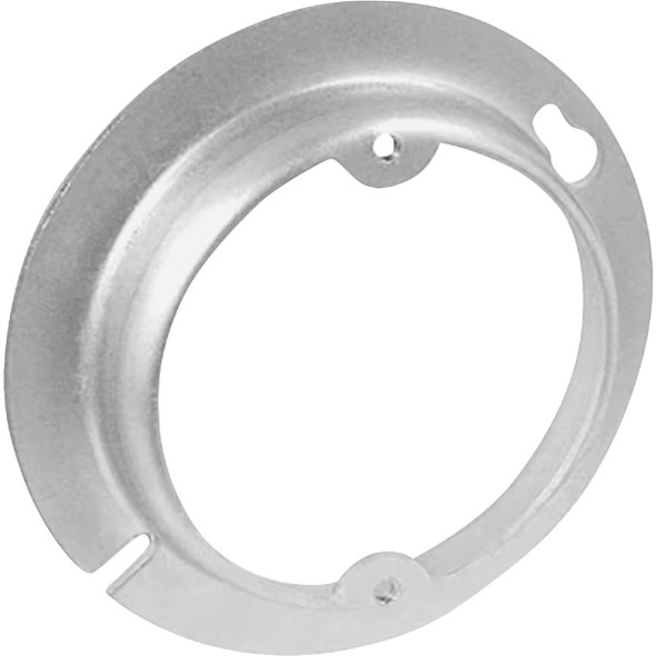 Southwire 1/2 In. x 4 In. Open Round Steel Raised Cover 54C3-UPC