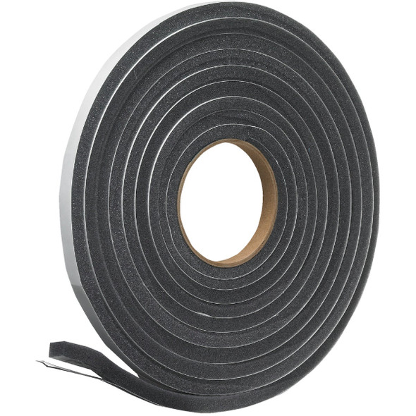 Do it 1/2 In. W x 3/8 In. T. x 17 Ft. L Charcoal Poly Foam Weatherstrip Tape