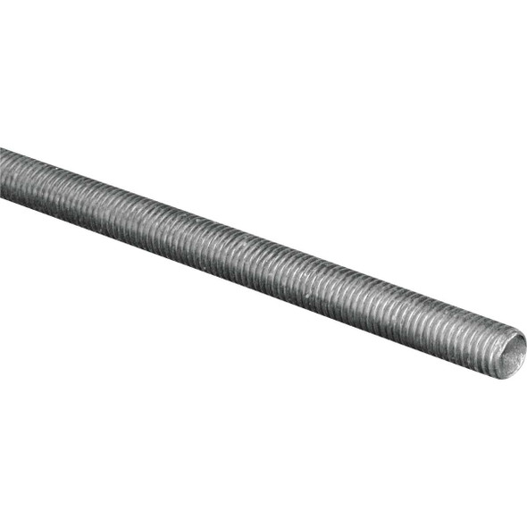 Hillman Steelworks 3/4 In. x 2 Ft. Steel Threaded Rod 11037