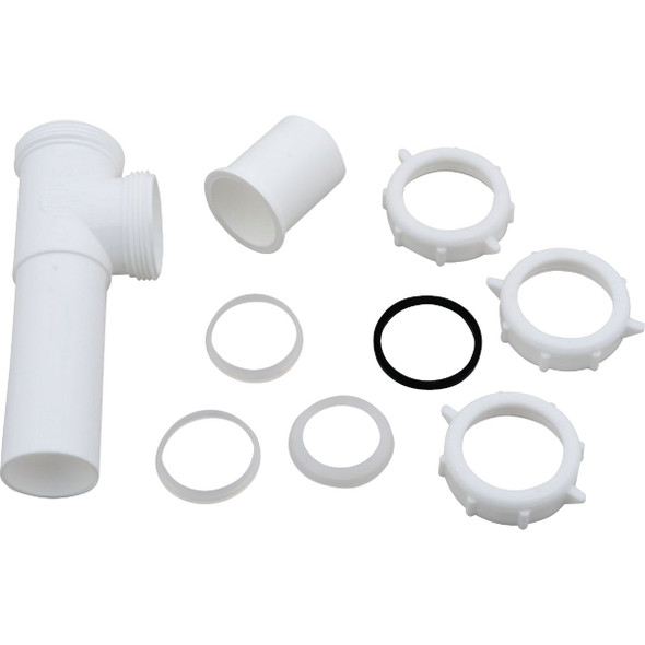 Do it Best 1-1-2 In. White Polypropylene End Outlet Tee DIB66-8W 403209
