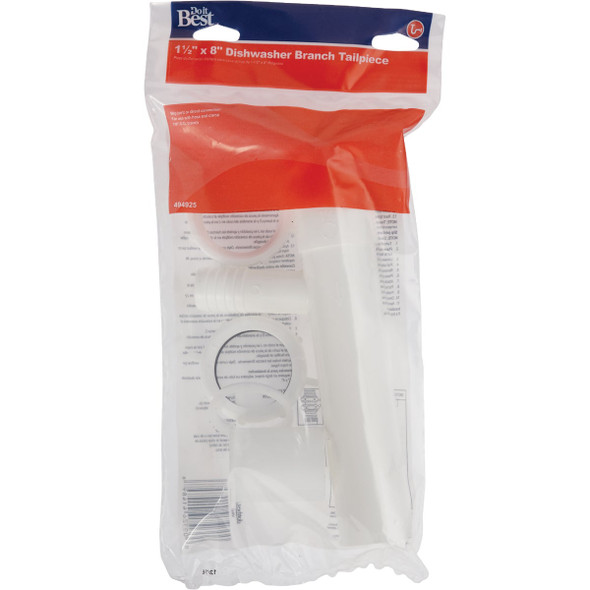 Do it Best 1-1-2 In. x 8 In. Plastic Dishwasher Tailpiece DIB20664 494925