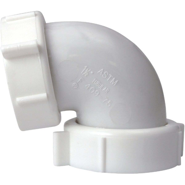 Do it Best 1-1/2 In. White Polypropylene 90 Degree Outlet Elbow DIB26610