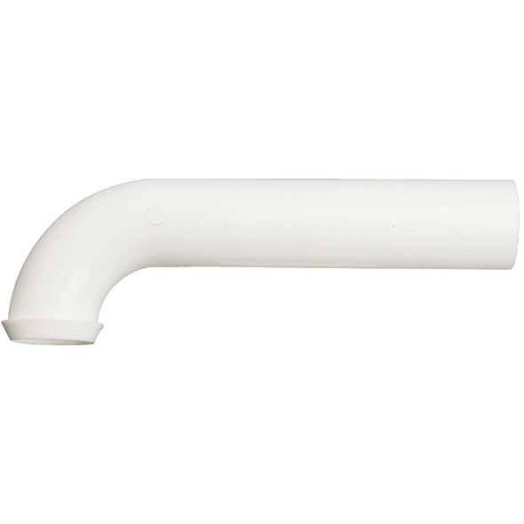 Do it Best 1-1/4 In. x 7 In. White Plastic Wall Tube DIB66-15W