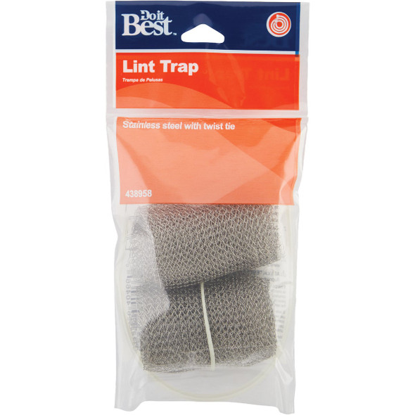 Do it Best Stainless Steel Lint Trap (2-Pack)
