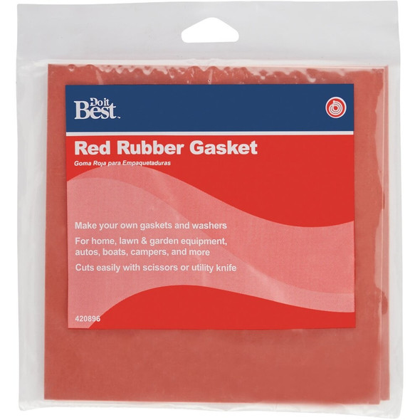 Do it 6 In. x 6 In. x 3-32 In. Rubber Gasket Rubber Sheet (2 Ct.) 20511 420896