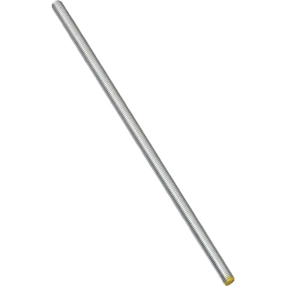 Hillman Steelworks 3-8 In. x 1 Ft. Steel Threaded Rod 11016 713516