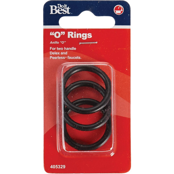 Do it Best Black O-Ring Rubber Faucet Washer (3 Ct.) DIB810-24 405329