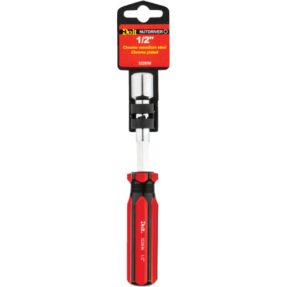 Do it Standard 1/2 In. Nut Driver with 3 In. Solid Shank Do it Standard 1/2 In. Nut Driver with 3 In. Solid Shank