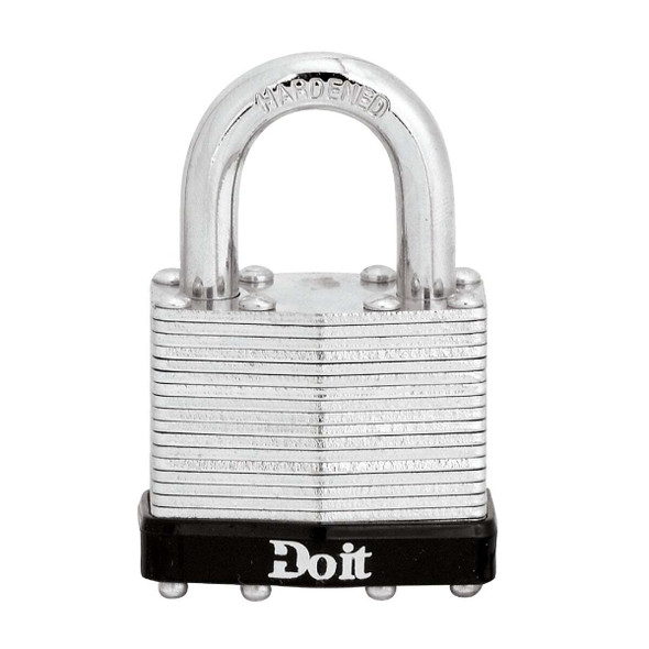 Do it Laminated Steel 1-1/2" Pin Tumbler Padlock 1803DDIB