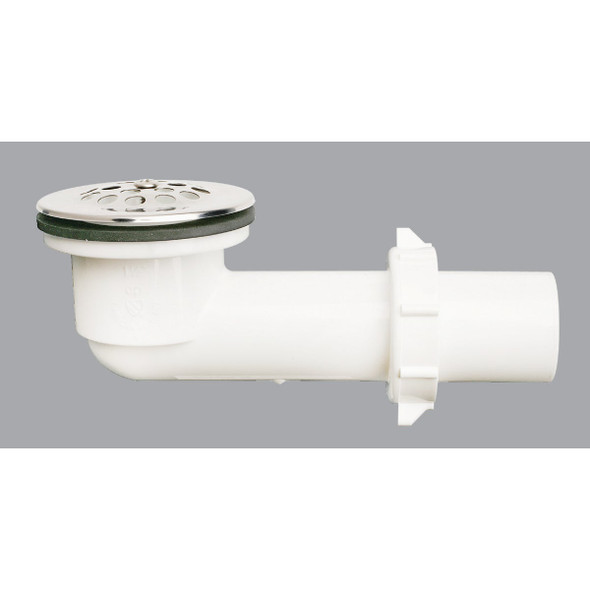 Do it Best 1-1/2 In. PVC Overflow and Waste Shoe DIB870-93