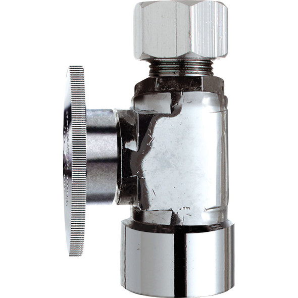 Do it Best 1/2 In. FIP x 1/2 In. OD Quarter Turn Straight Valve B53-1PCLF