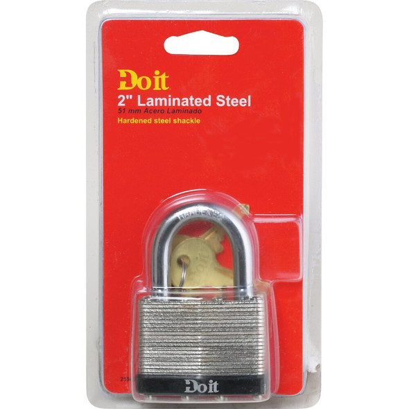 Do it Laminated Steel 2" Laminated Pin Tumbler Padlock 1805DDIB 219428