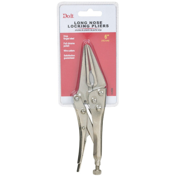Do it 6 In. Long Nose Locking Pliers 305413 305413