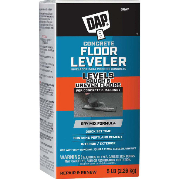 DAP 5 Lb. Concrete Floor Leveler, Gray 7079810414