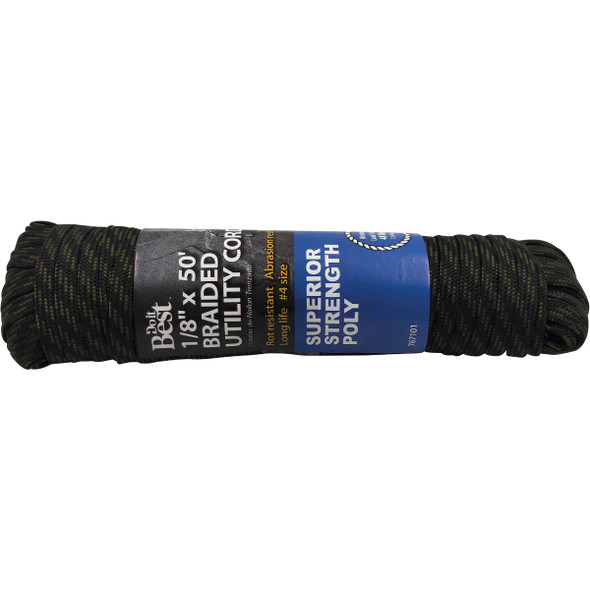 Do it Best 1/8 In. x 50 Ft. Camouflage Braided Polypropylene Paracord 767101 Do it Best 1/8 In. x 50 Ft. Camouflage Braided Polypropylene Paracord 767101