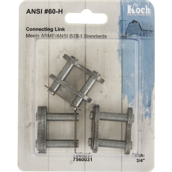 Koch #60-H Steel Connecting Link (3-Pack)
