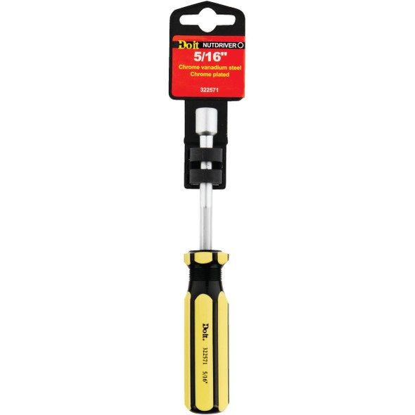 Do it Standard 5/16 In. Nut Driver with 3 In. Solid Shank Do it Standard 5/16 In. Nut Driver with 3 In. Solid Shank