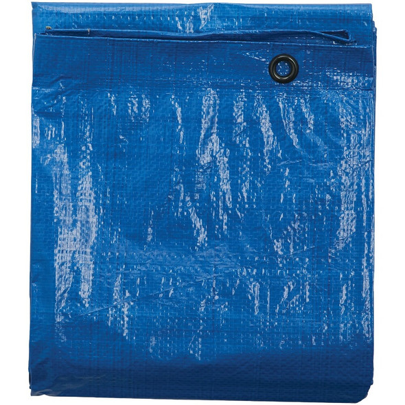 Do it Best Blue Woven 5 Ft. x 7 Ft. Medium Duty Poly Tarp 709353 709353