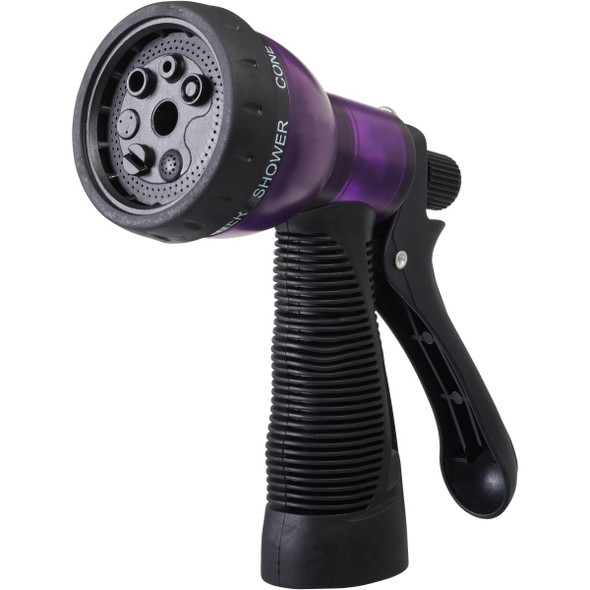 Best Garden Poly Translucent 7-Pattern Nozzle, Assorted Colors Best Garden Poly Translucent 7-Pattern Nozzle, Assorted Colors