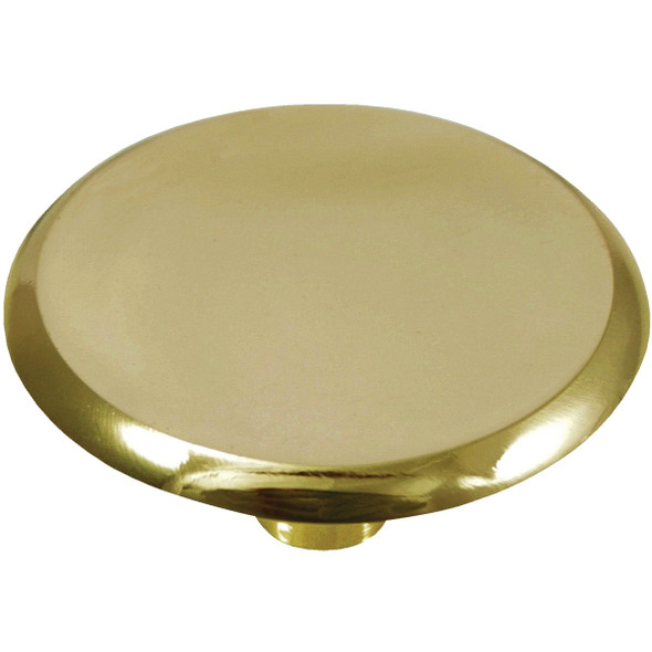 Laurey Modern Standards Round 1-1/2 In. Dia. Polished Brass Concave Cabinet Knob Laurey Modern Standards Round 1-1/2 In. Dia. Polished Brass Concave Cabinet Knob