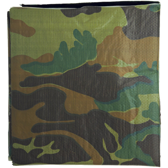 Do it Best Camo Woven 12 Ft. x 16 Ft. Medium Duty Poly Tarp 741493 741493