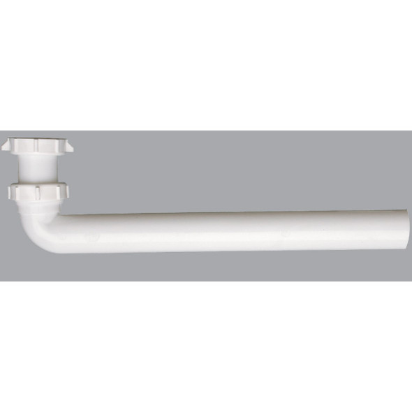 Do it Best 1-1/2 In. x 15 In. White Plastic Waste Arm DIB20669