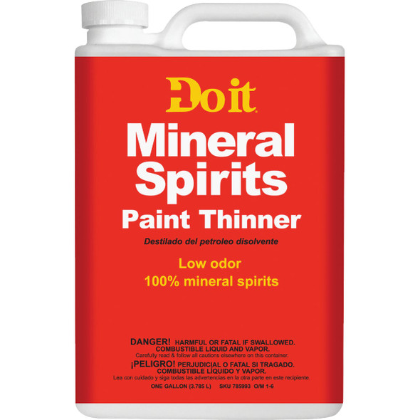 Do it 1 Gal. Mineral Spirits Paint Thinner 701G1H Pack of 6