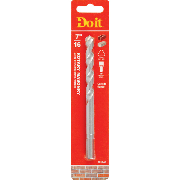 Do it 7/16 In. x 6 In. Rotary Masonry Drill Bit 260851DB