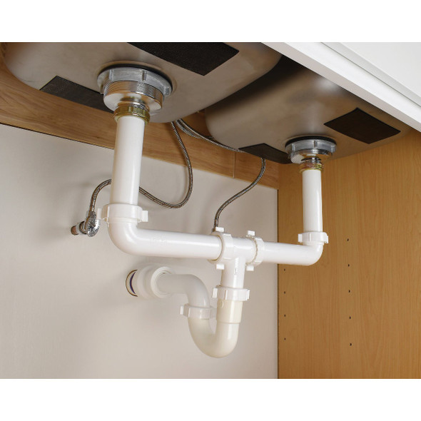 Do it Best 1-1-2 In. x 6 In. White Plastic Sink Tailpiece DIB905W 411628