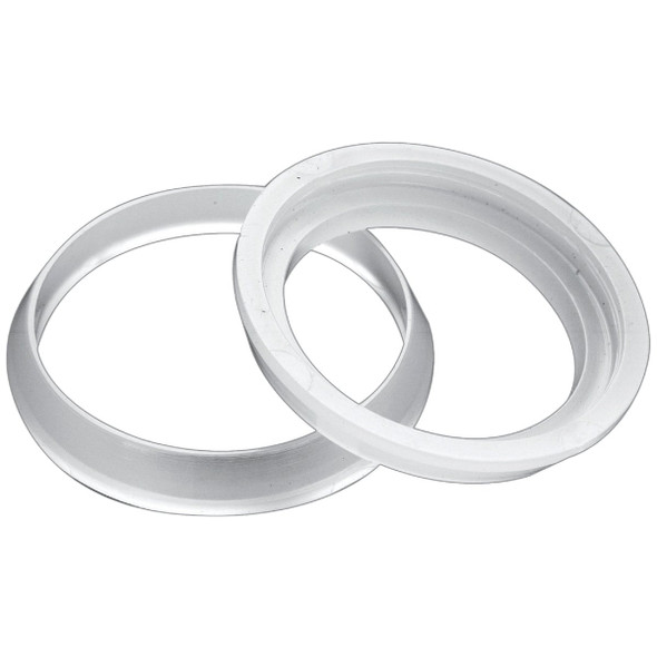 Do it Best 1-1/2 In. x 1-1/2 In. Clear Poly Slip Joint Washer (2-Pack) DIB855-19