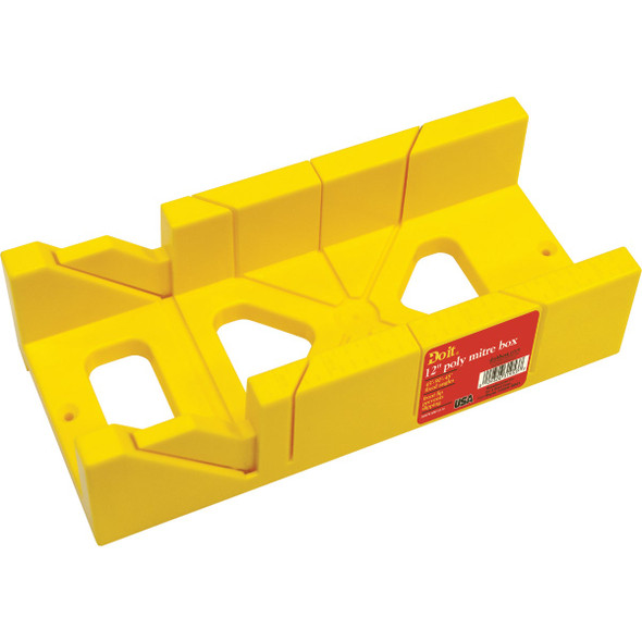 Do it Plastic 12 In. Miter Box (Saw not Included) 262PMB12