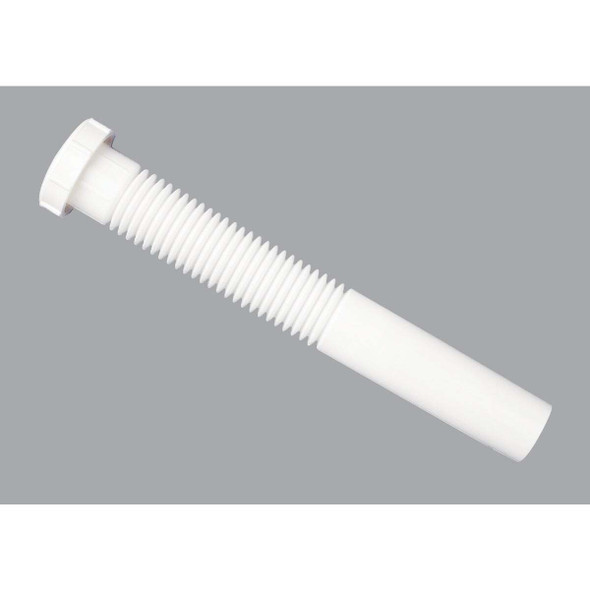 Do it Best 1-1/4 In. x 9 In. White Plastic Extension Tube DIB812-5