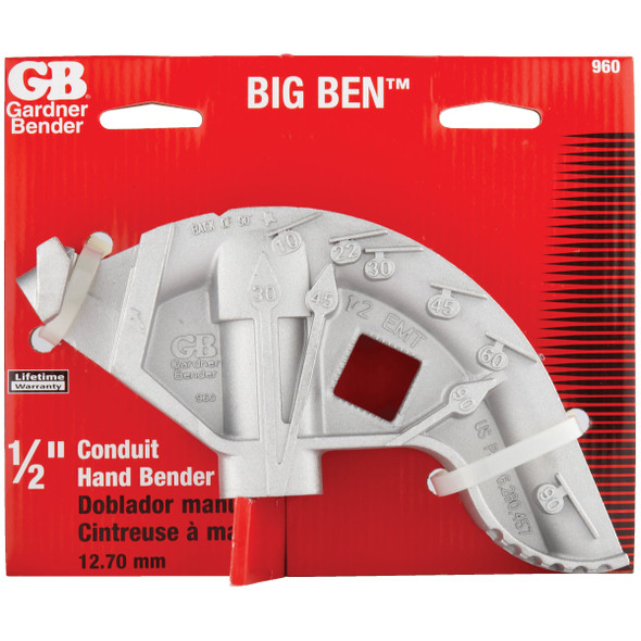 Gardner Bender Big Ben 1-2 In. EMT Conduit Bender 960 505466