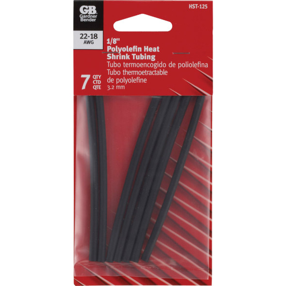 Gardner Bender 1-8 In. x 4 In. Heat Shrink Tubing HST-125 510599