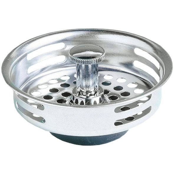 Do it 3-1/2 In. Stainless Steel Basket Strainer Stopper 415704