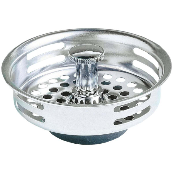Do it 3-1/2 In. Stainless Steel Basket Strainer Stopper 415704