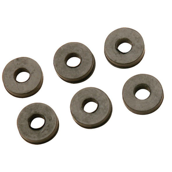 Do it Best 19/32 In. Black Flat Faucet Washer (6 Ct.) DIB805-33