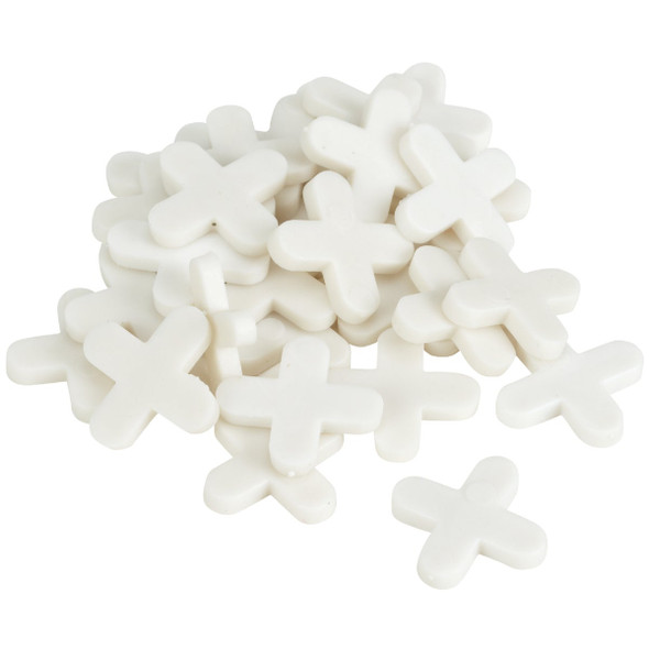 Do it 1-4 In. White Hard Tile Spacers (100-Pack) 308641 308641